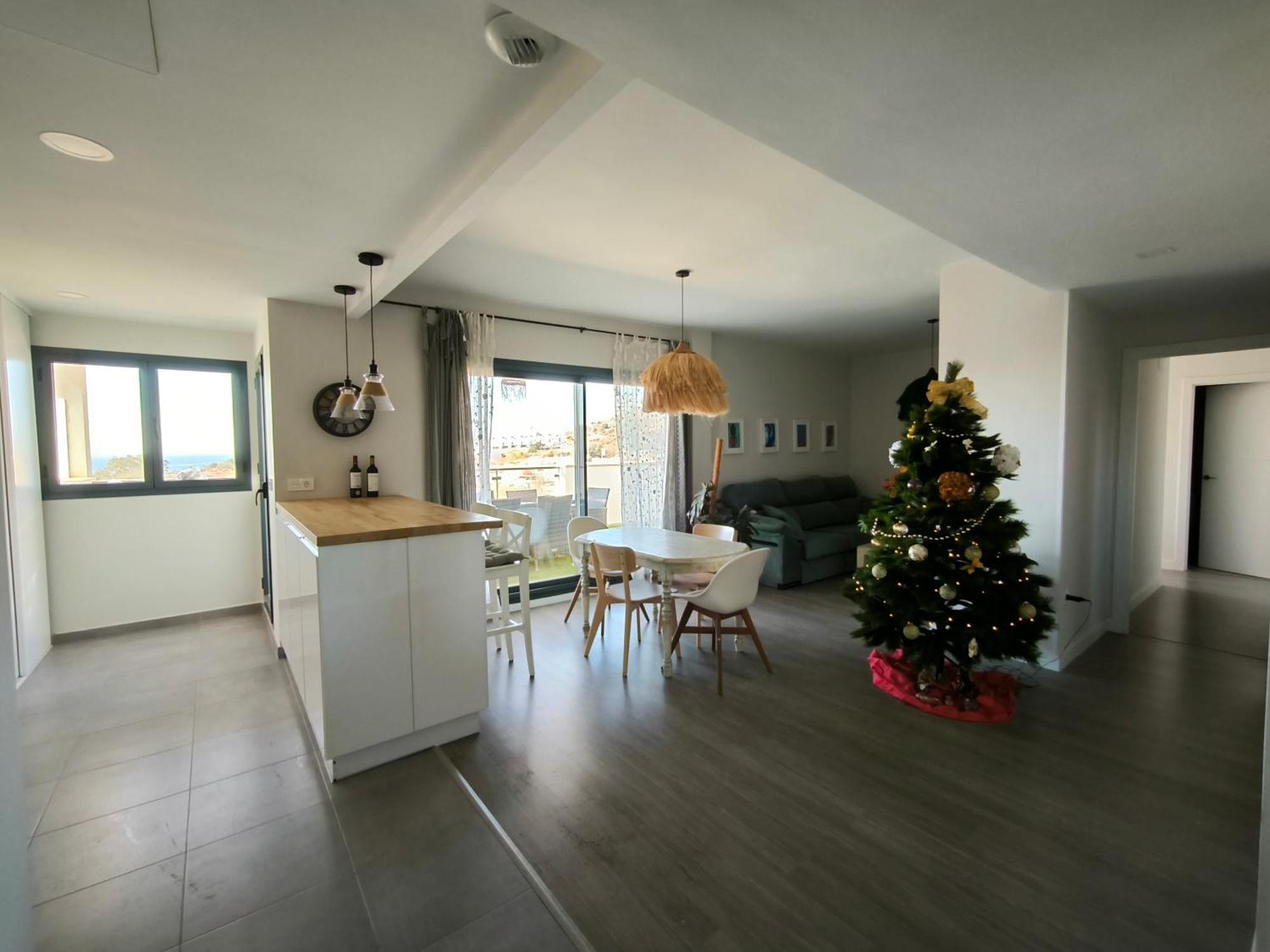 Atico Con Piscina, Golf, Vistas Al Mar Apartment ตอร์เร เด เบนากาลบอน ภายนอก รูปภาพ
